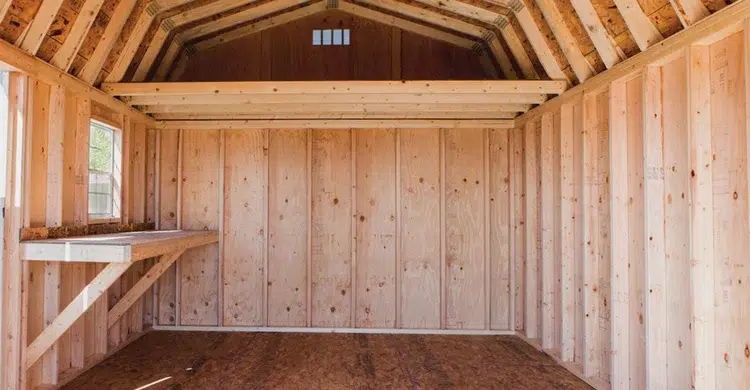 Efficient Shed Organization: Building a Loft for Additional Space