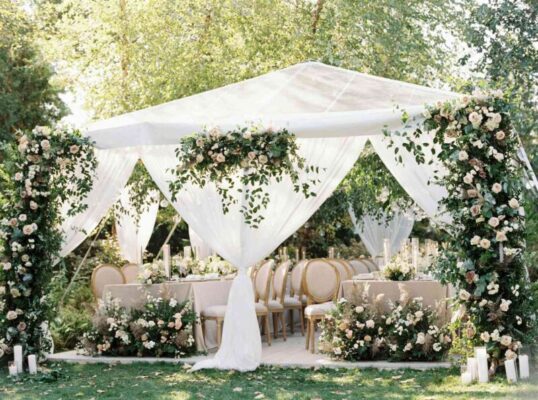 Elevate Your Outdoor Wedding with Gazebo Decor