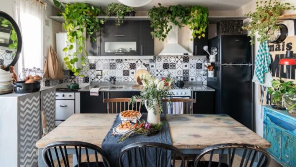 The Perfect Blend of Rustic and Boho: Your Dream Kitchen