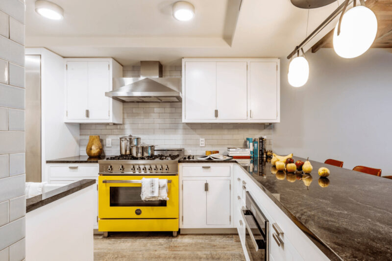 Bringing Sunshine into Your Home: Yellow Kitchen Cabinets