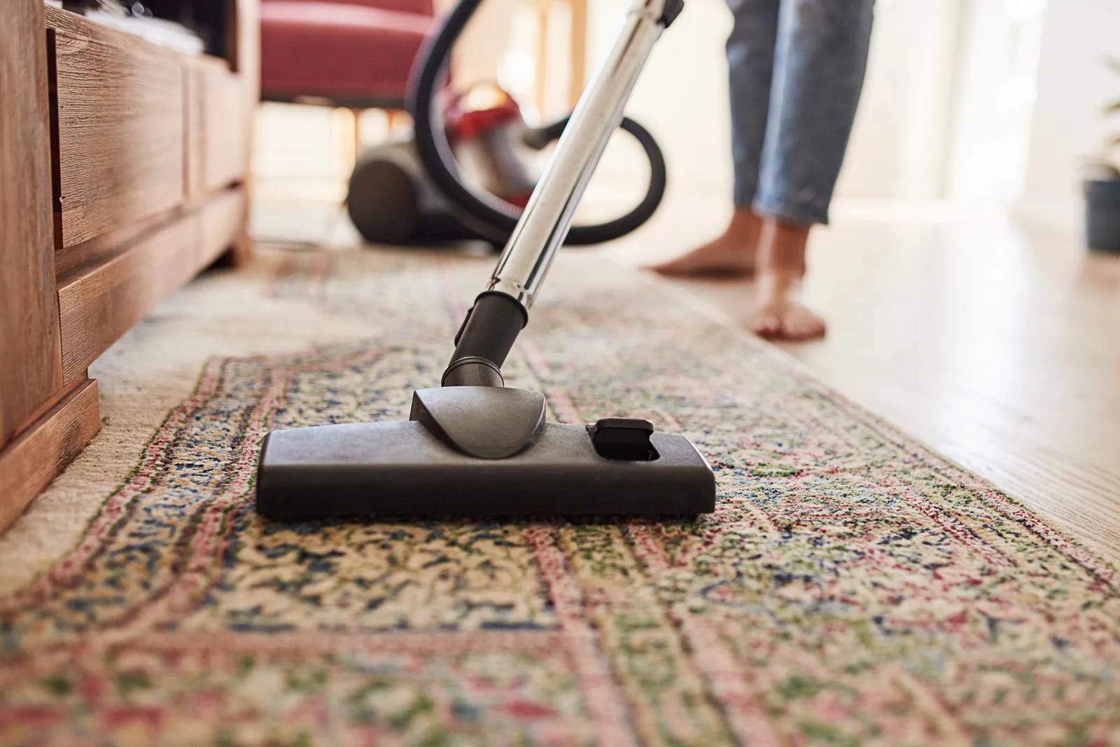 Expert Tips for Cleaning Area Rugs Without Damaging Hardwood Floors
