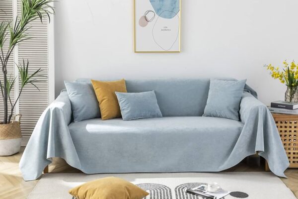 Get Cozy and Stylish with Sofa Slipcovers and Throw Blankets
