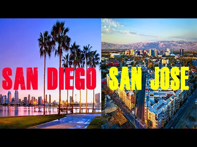 San Jose and San Diego Similarities