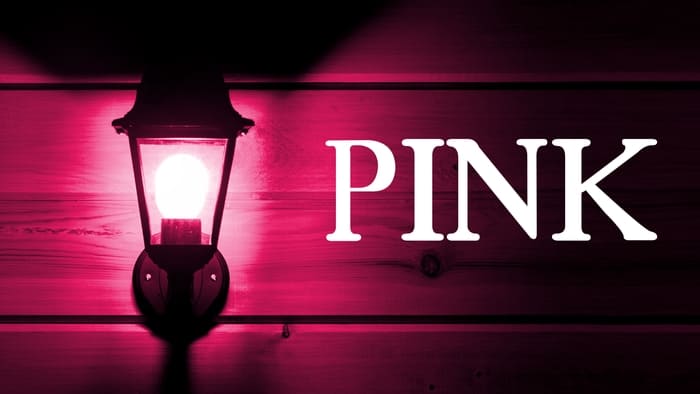 Pink Porch Light
